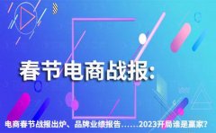 电商春节战报出炉、品牌业绩报告……2023开局谁是赢家？